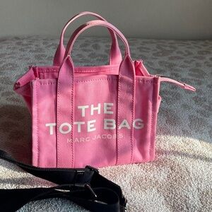 MARC JACOBS The Canvas Small Tote Bag - Candy Pink